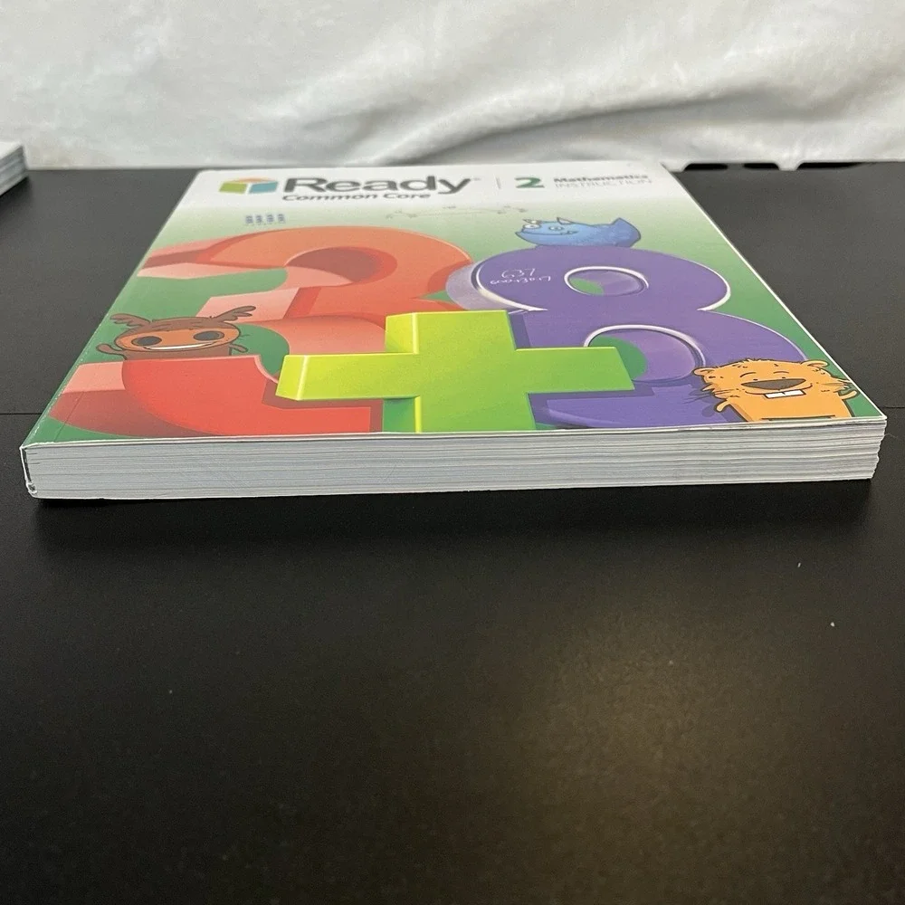 2nd Grade READY Common Core Math Instruction Workbook New Grade 2 Homeschool